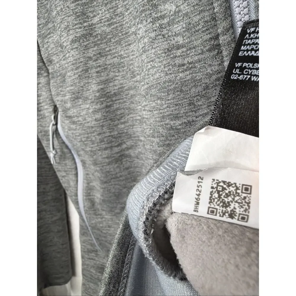 The North Face Canyonlands Mens Med Full-Zip Fleece Jacket Gray Gorpcore Utility